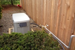 Photo Of Residential Generator Installed In New Jersey - Corbin Electrical Services