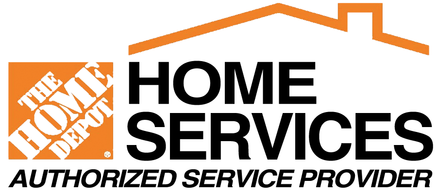 Home Depot home services authorized service provider icon