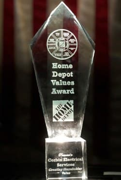 Home Depot values award